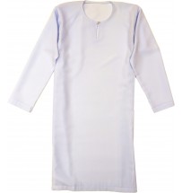 Baju Kurung Sekolah Menengah - Putih (COTTON)